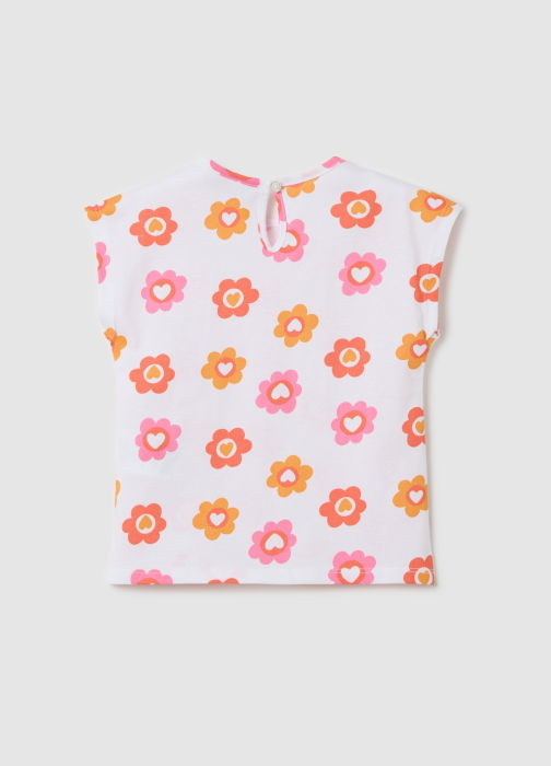 Футболка Для Девочек Brilliant White 9-36 Месяцев [2]