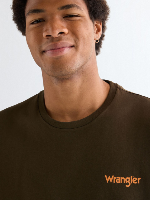 Tricou Cafeniu Vintage Barbati [2]