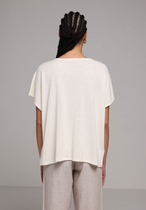 Женская Футболка Кремовая  [2]