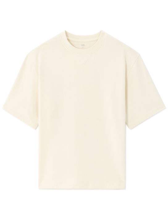 Tricou Crem Oversize Barbati [5]