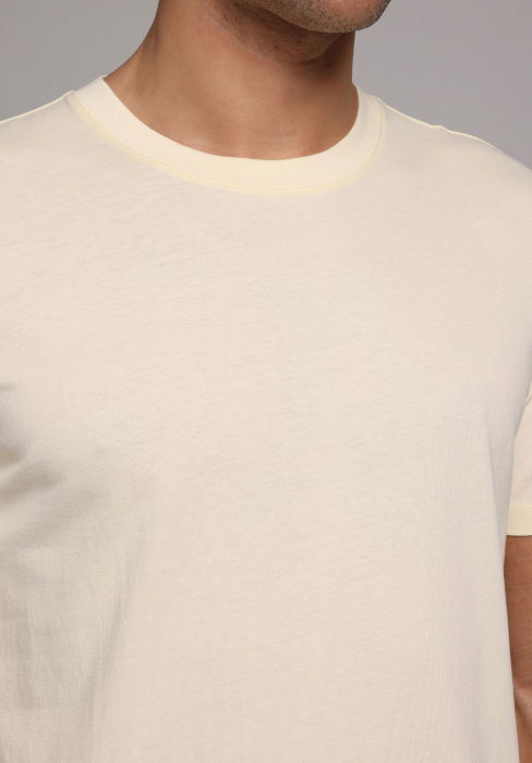 Tricou Galben Regular Barbati [4]