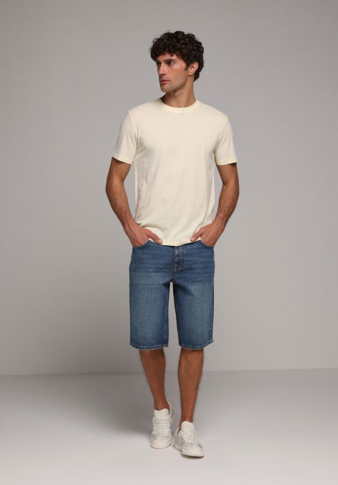 Tricou Galben Regular Barbati [3]