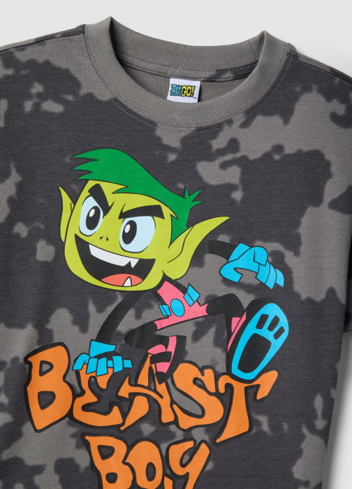 Tricou Gri Baieti 3-10 Ani [3]