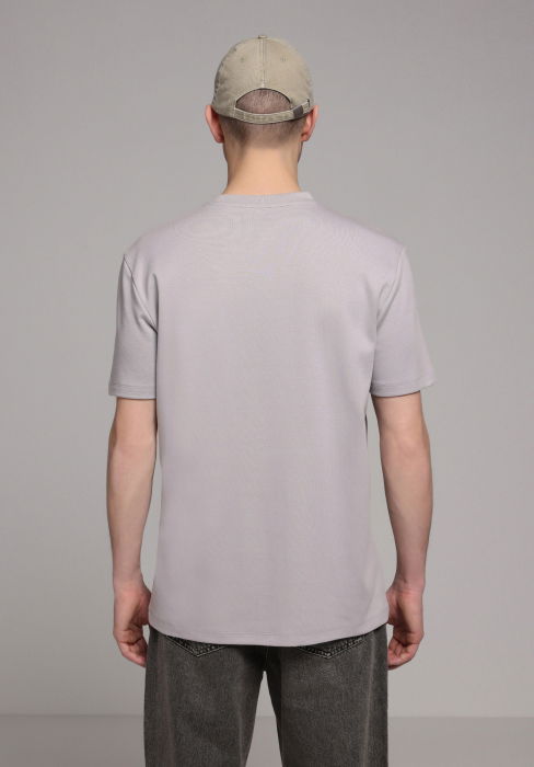 Tricou Gri Deschis Barbati [2]