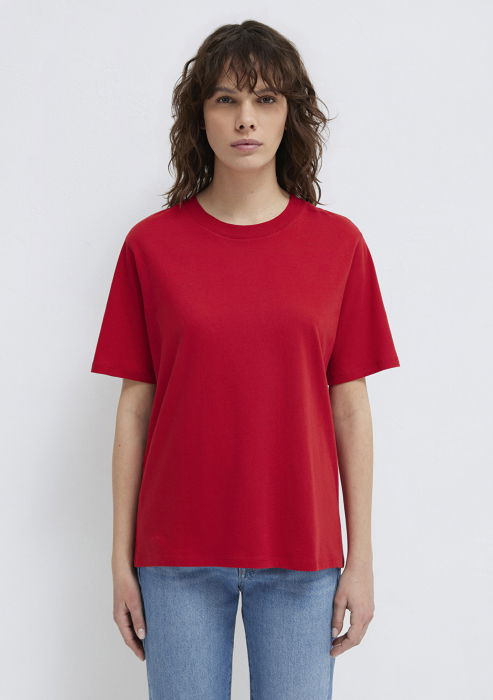 Женская Футболка Красная  [3]