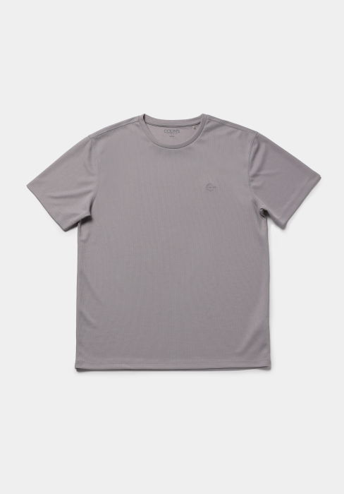 Tricou Gri Deschis Regular Barbati [5]