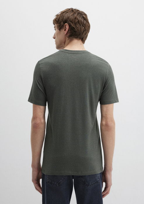 Мужская Футболка Хаки  [4]