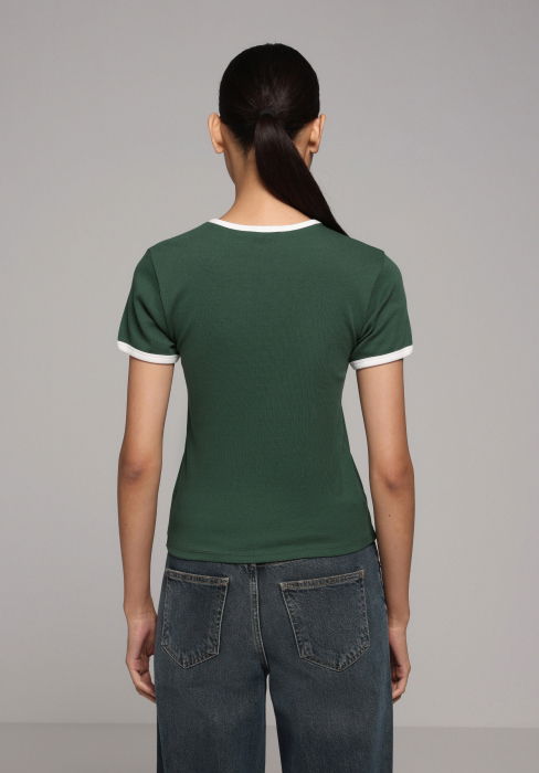 Женская Футболка Зелёная  [2]