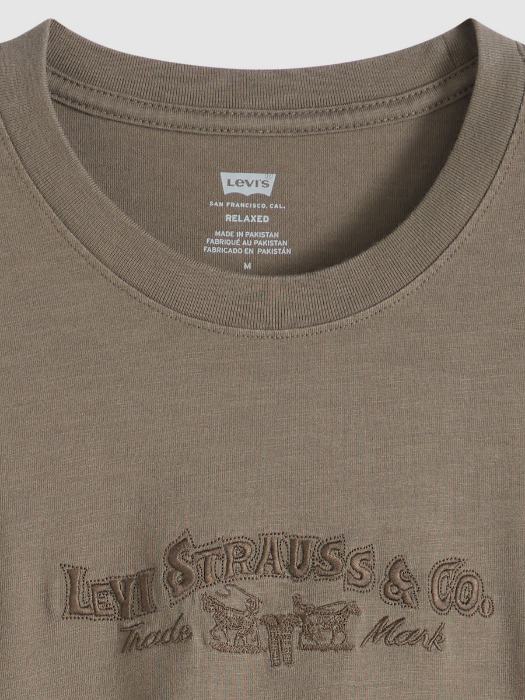 Tricou Haki Relaxed Barbati [6]