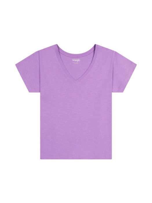 Женская Футболка Лиловая Regular [6]