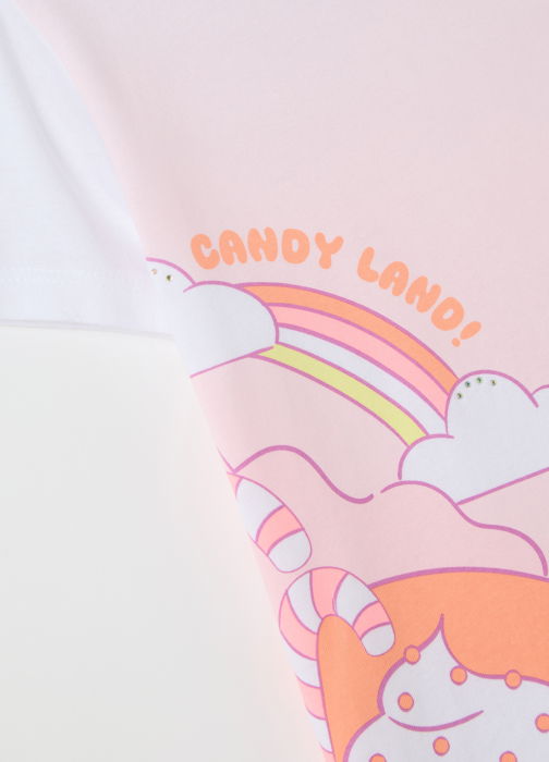 Tricou Lucent White Fete 3-10 Ani [4]