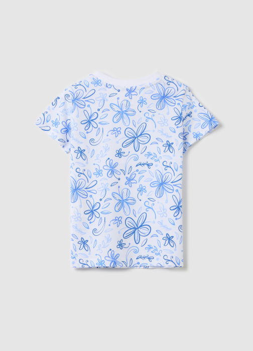 Tricou Lucent White Fete 3-10 Ani [2]