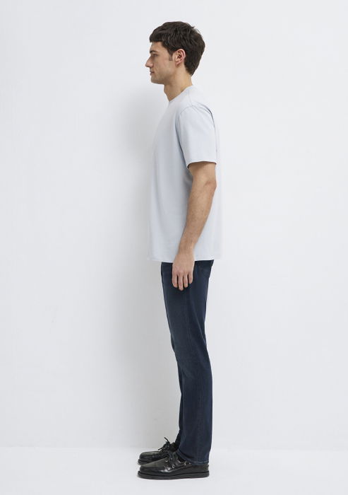 Мужская Футболка Голубая  [4]