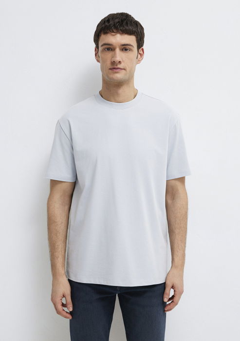 Мужская Футболка Голубая  [3]