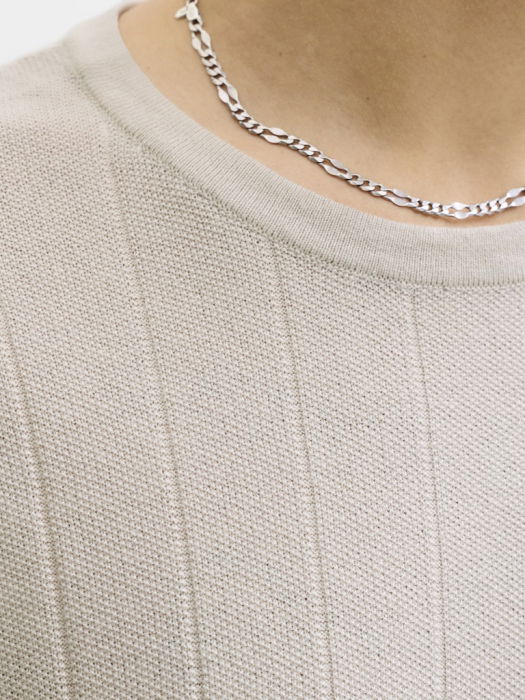 Tricou Bej Relaxed Barbati [5]