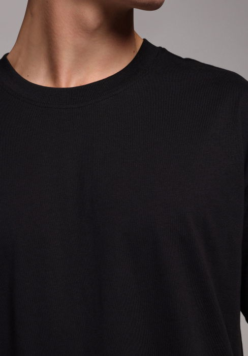 Tricou Negru Comfort Barbati [4]