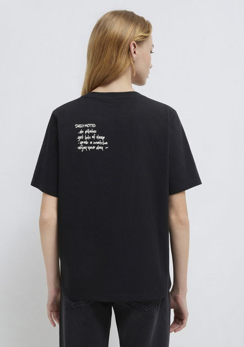 Женская Футболка Чёрная  [4]