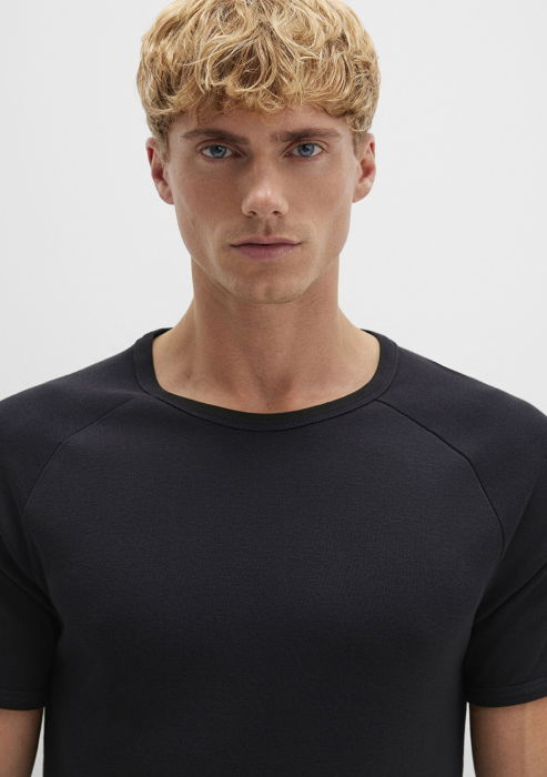 Мужская Футболка Чёрная Fitted [6]