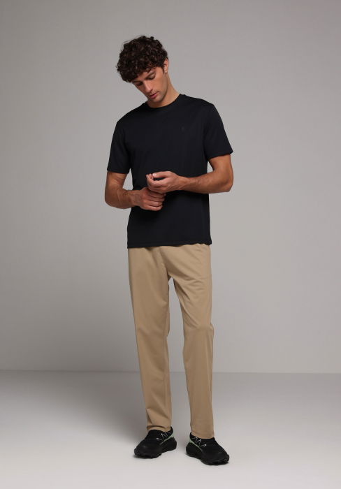 Tricou Negru Regular Barbati [3]