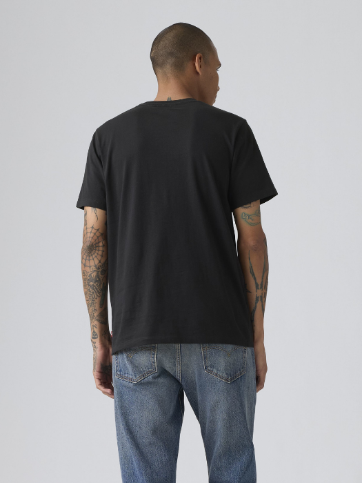 Tricou Negru Regular Barbati [4]