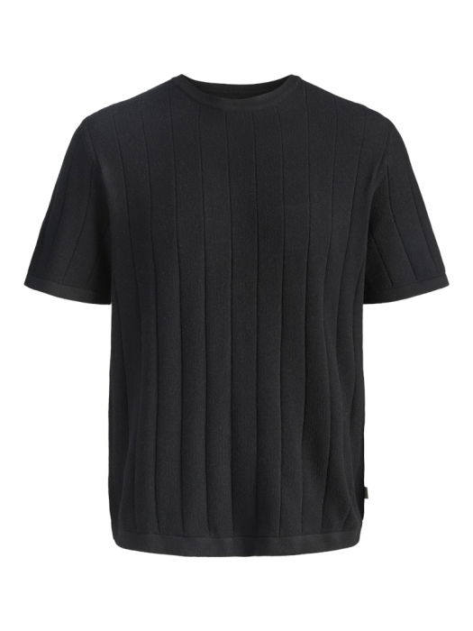 Tricou Negru Relaxed Barbati [6]