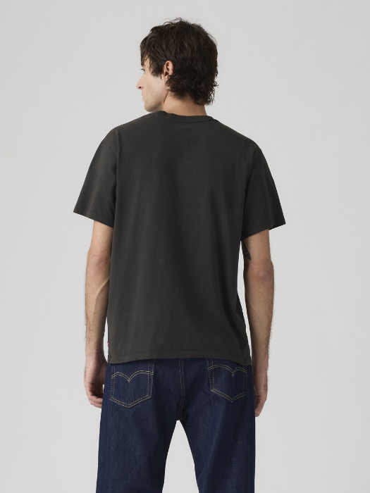 Tricou Negru Relaxed Barbati [4]