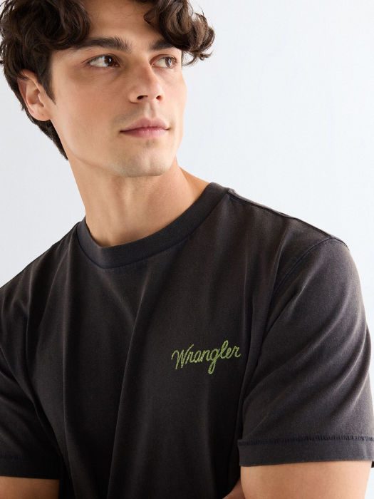 Мужская Футболка Чёрная Relaxed [2]