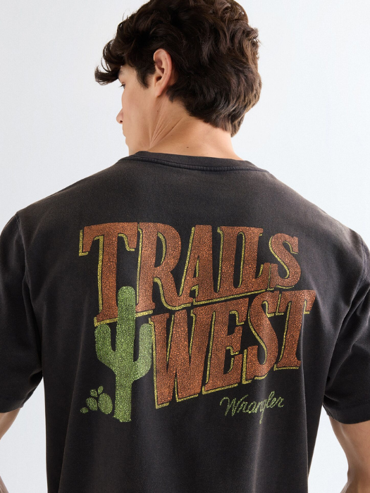 Мужская Футболка Чёрная Relaxed [5]