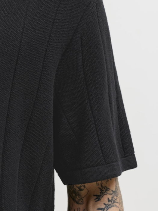 Tricou Negru Relaxed Barbati [5]