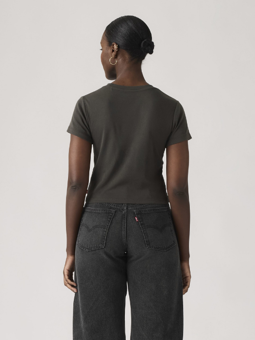 Tricou Negru Slim Femei [4]