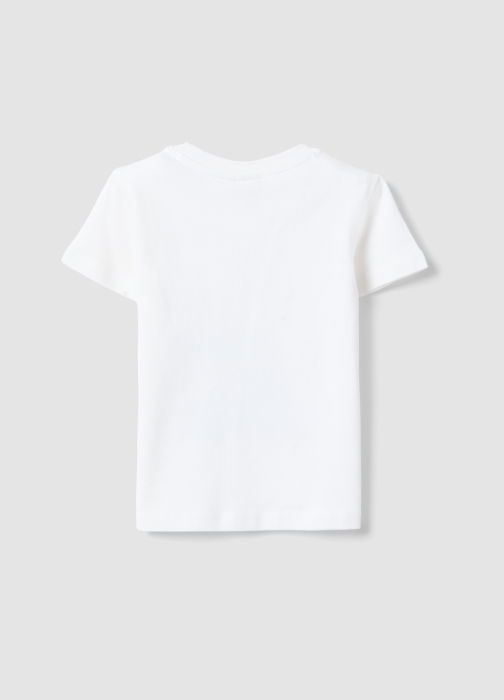 Tricou Off White Baieti 9-36 Luni [2]