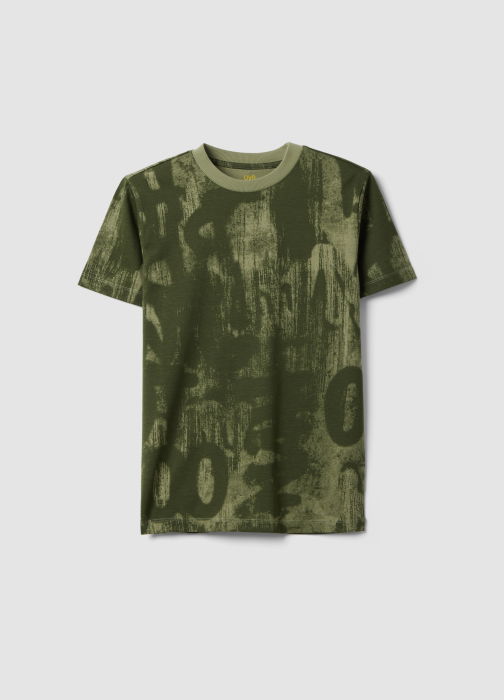 Футболка Для Мальчиков Oil Green 10-15 Лет [4]