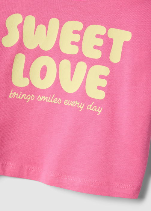 Tricou Pink Power Fete 3-10 Ani [4]