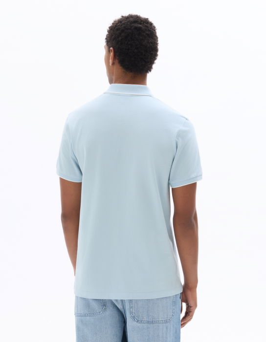 Tricou Polo Albastru Deschis Regular Barbati [3]