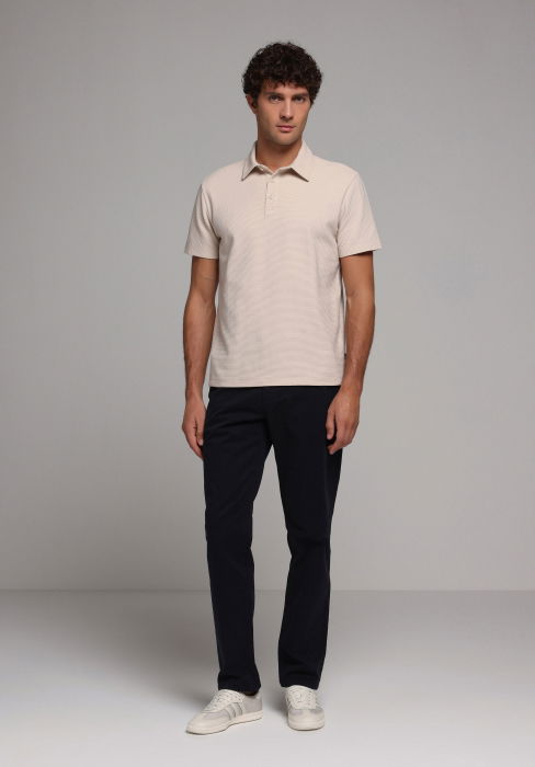 Tricou Polo Bej Barbati [3]