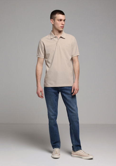 Tricou Polo Bej Regular Barbati [3]