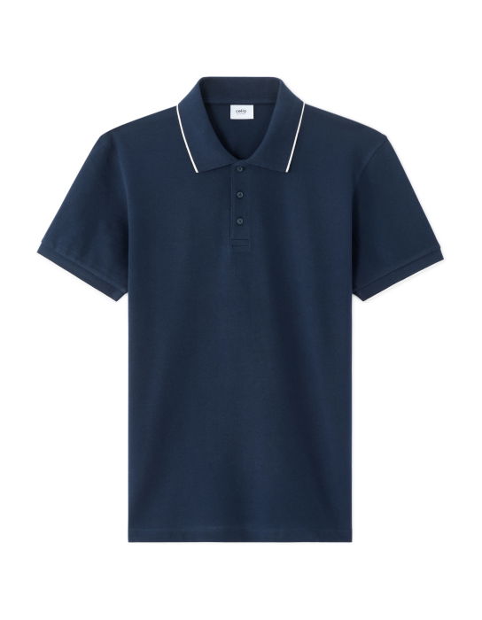 Tricou Polo Bleumarin Regular Barbati [5]