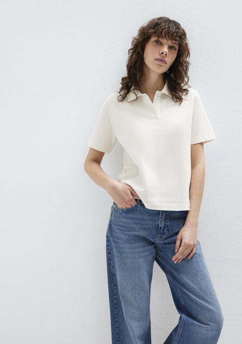 Tricou Polo Coconut Milk  Femei [2]