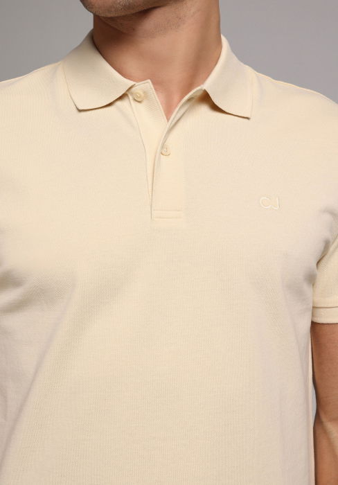 Tricou Polo Galben Regular Barbati [4]