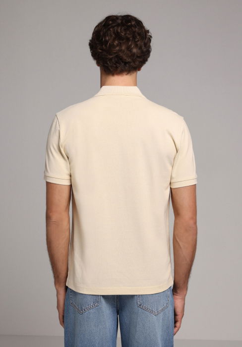 Tricou Polo Galben Regular Barbati [2]