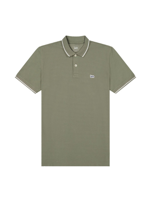 Мужская Футболка-Поло Оливково-Зеленая Regular [6]