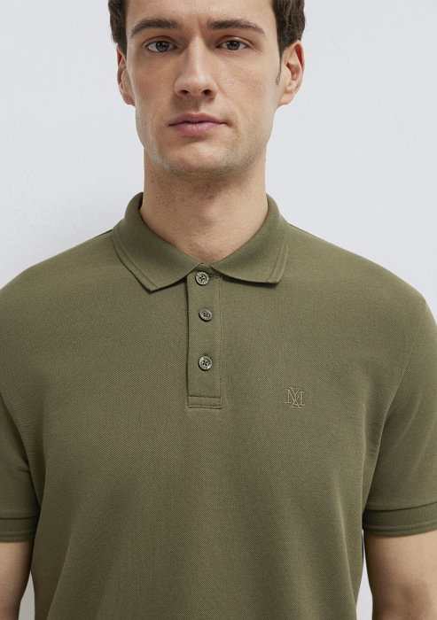 Tricou Polo Olive Slim Barbati [6]