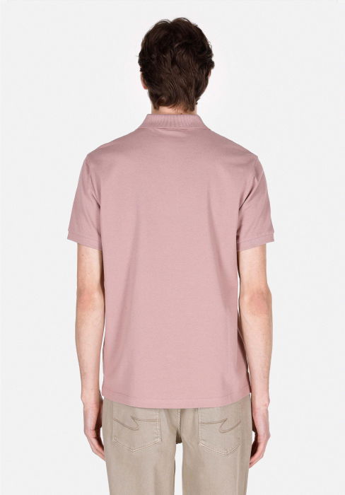 Tricou Polo Roz Deschis Regular Barbati [2]