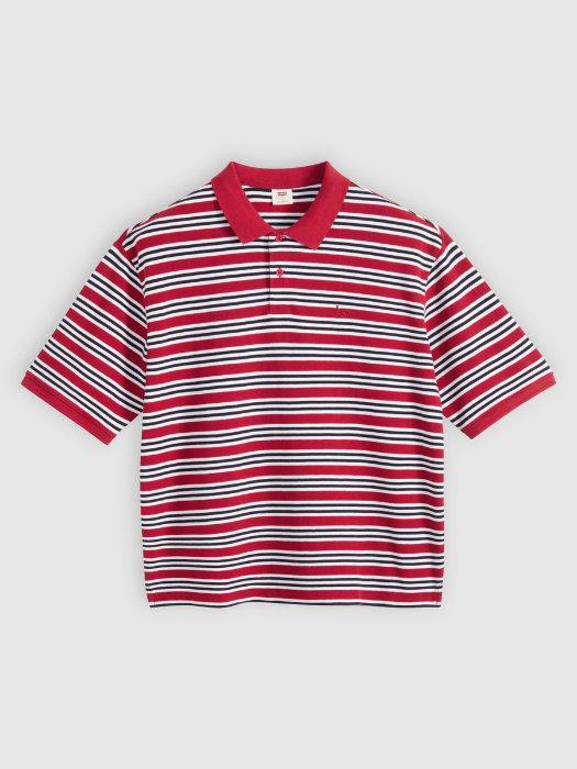 Tricou Polo Rosu Regular Barbati [5]