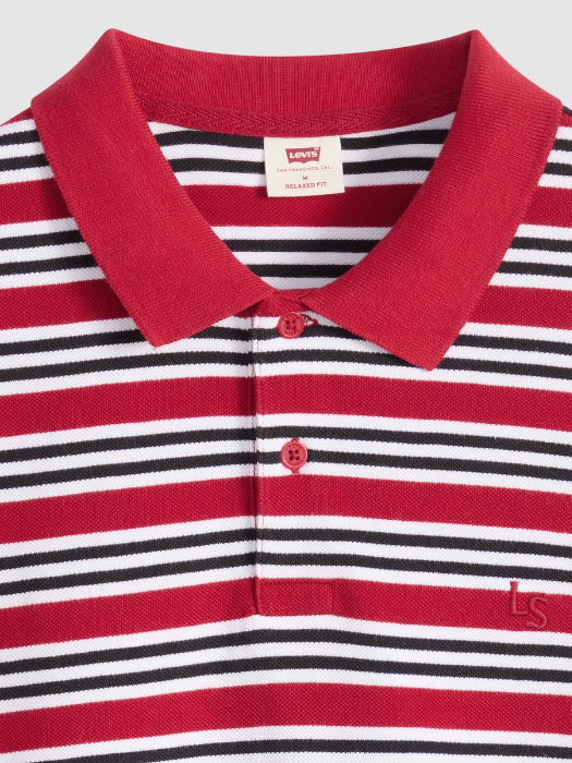 Tricou Polo Rosu Regular Barbati [6]