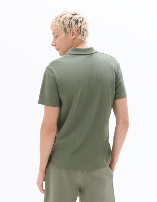 Tricou Polo Verde Regular Barbati [3]