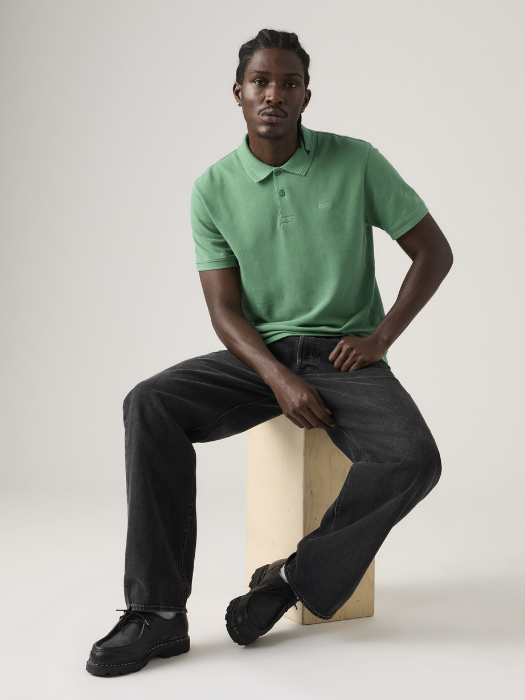 Tricou Polo Verde Regular Barbati [4]