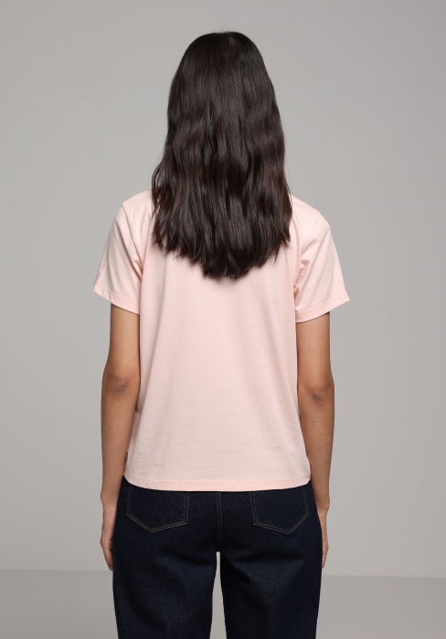 Tricou Roz Deschis Femei [2]