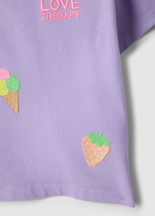 Tricou Purple Rose Fete 3-10 Ani [4]