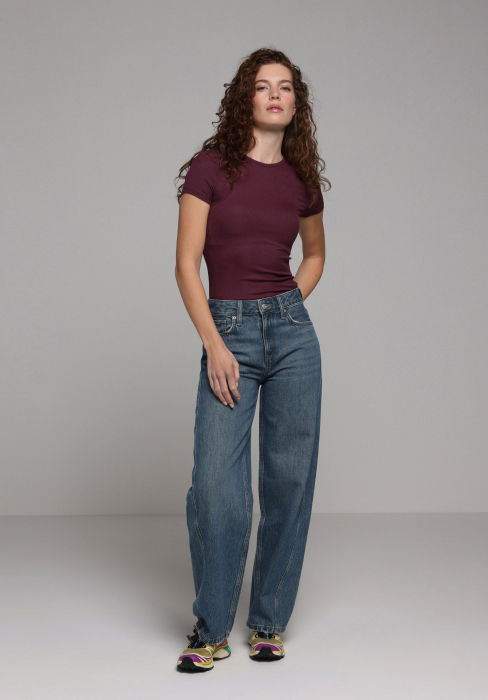 Tricou Rosu Visiniu Femei [3]